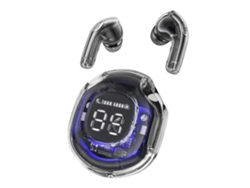 (negro) Auriculares Inalámbricos Tws Bluetooth 5.3 Con Cancelación De Ruido Y Controles Táctiles