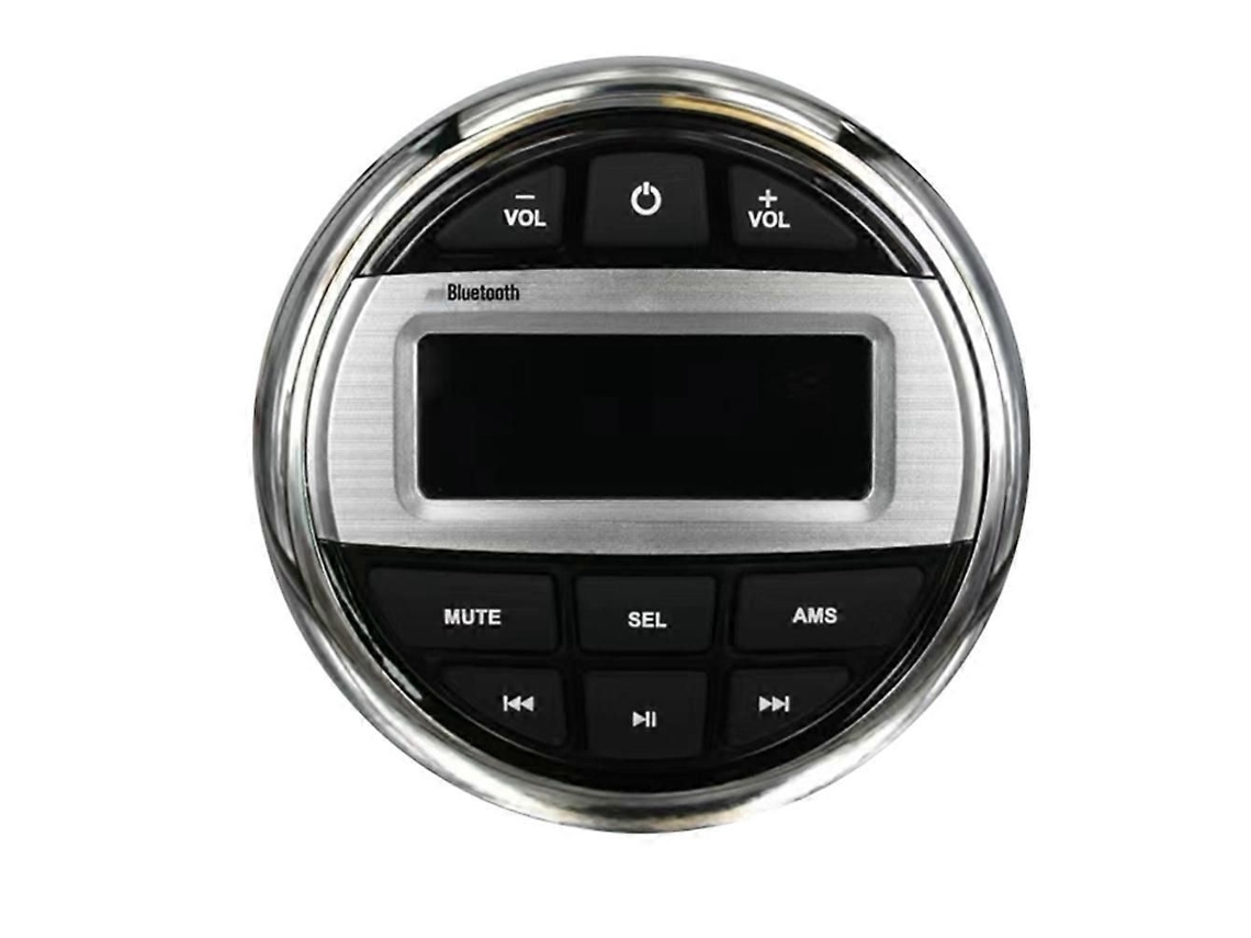 Radio retro Bluetooth GOKOCO, USB, marrón oscuro