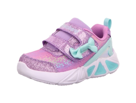 Zapatillas de Niño SKECHERS Tri Brights Lil Gleam Tênis Morado (22)