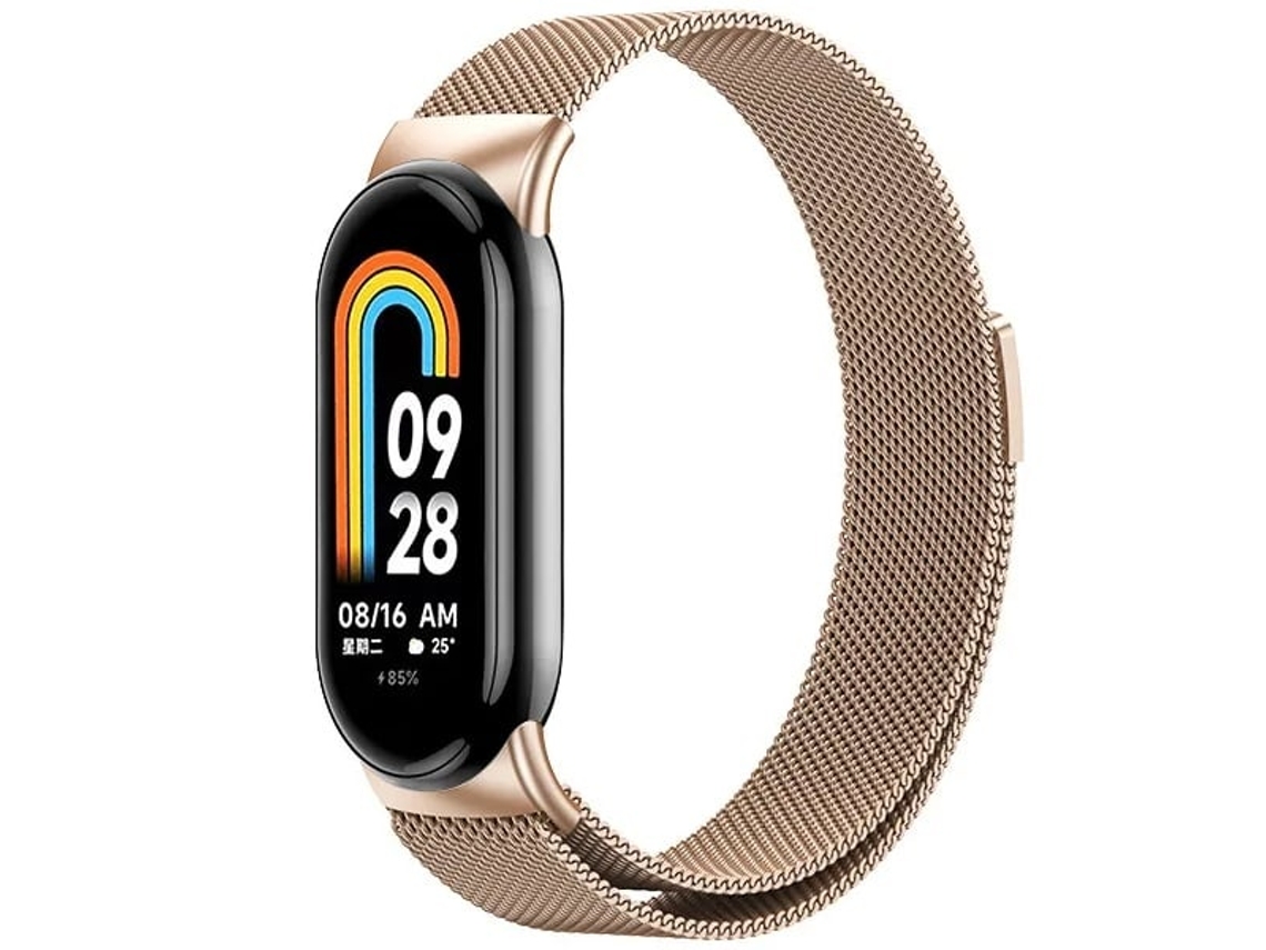 Pulsera Szsmart Milanese Loop Cierre Magnetico Para Xiaomi Smart Band 10 Modelado