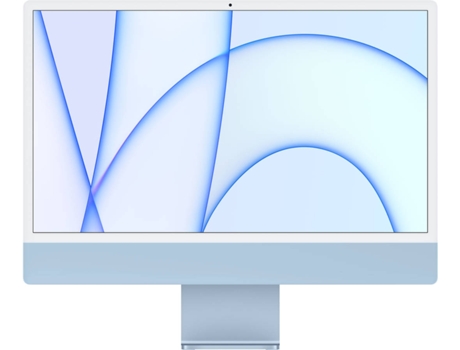 iMac APPLE MGPL3Y/A Azul (24'' - Apple M1 - RAM: 8 GB - 512 GB SSD PCIe - GPU 8-core)