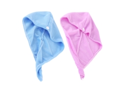 Paquete De Toallas Para Cabello Secas Rápidas Bandana Absorbente Mujeres, Rizadas, Gorras Para Cabello Largo Y Grueso (2 Pcs)