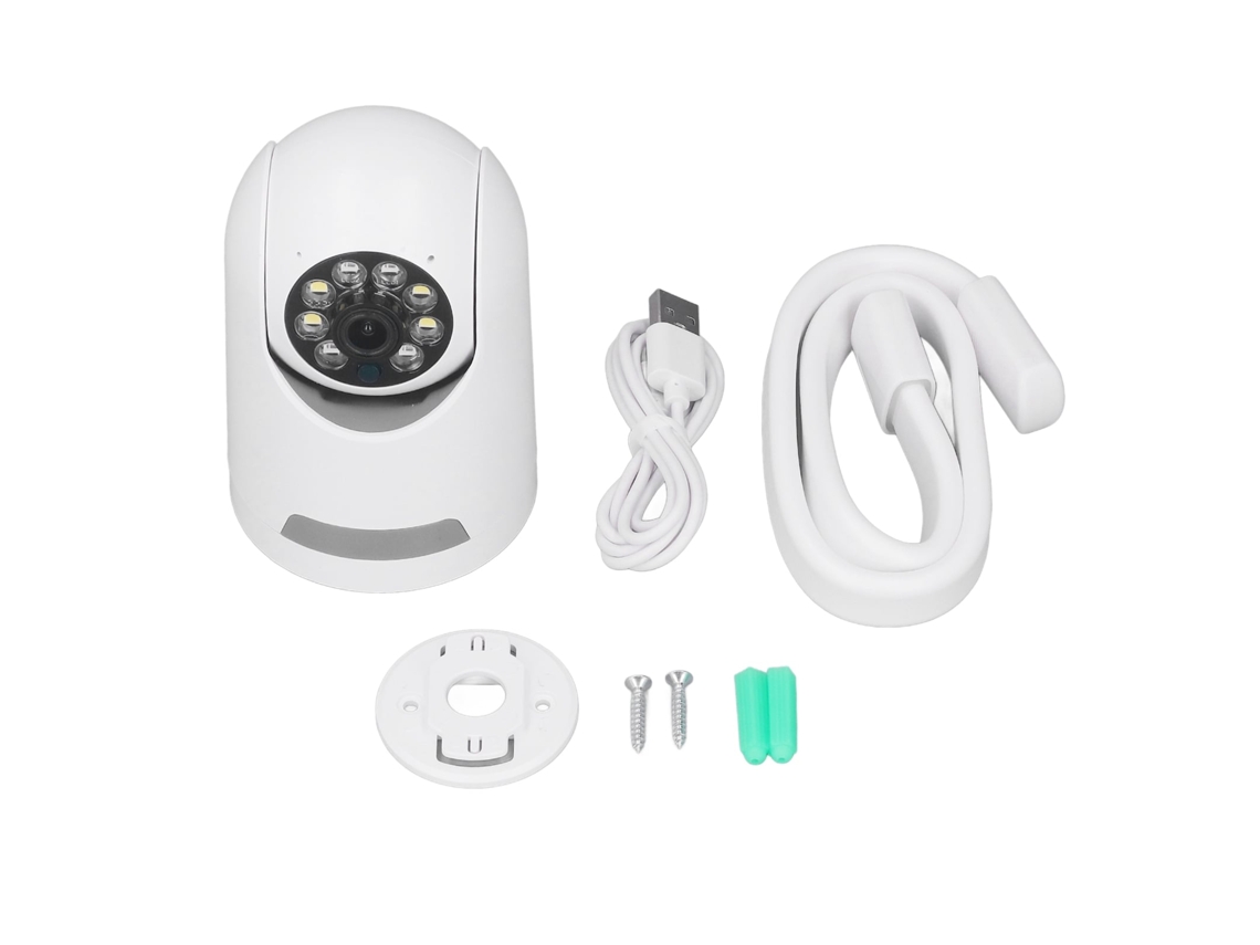 Monitor Inalámbrico Para Bebés Con Vídeo, Visión Nocturna, Comunicación Bidireccional Y Soporte Flexible, 3 Mp