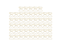 50 Soportes Para Tarjetas De Mesa Con Forma De Corazón Y Clip De Acero Resistente Para Bodas, Fiestas Y Cumpleaños.