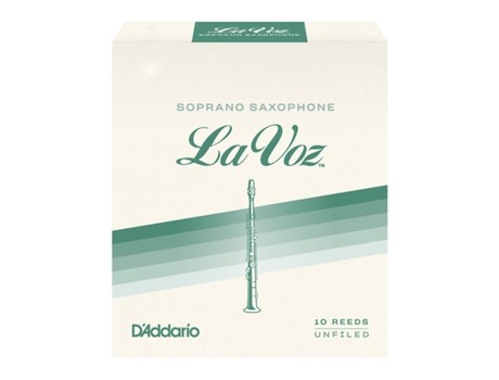 D'ADDARIO la voz saxofone soprano medium soft (10 un)