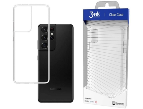 Funda Samsung Galaxy S21 Ultra 5G 3MK Lisa (Transparente)