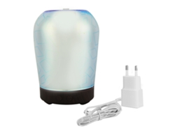 Difusor ultrasónico de aromaterapia, humidificador de 100 ml, luz LED nocturna, enchufe europeo, Aiailikill