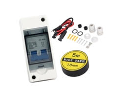 Interruptor de desconexión solar 20A IP65, aislador fotovoltaico CC 1000V Sunflare