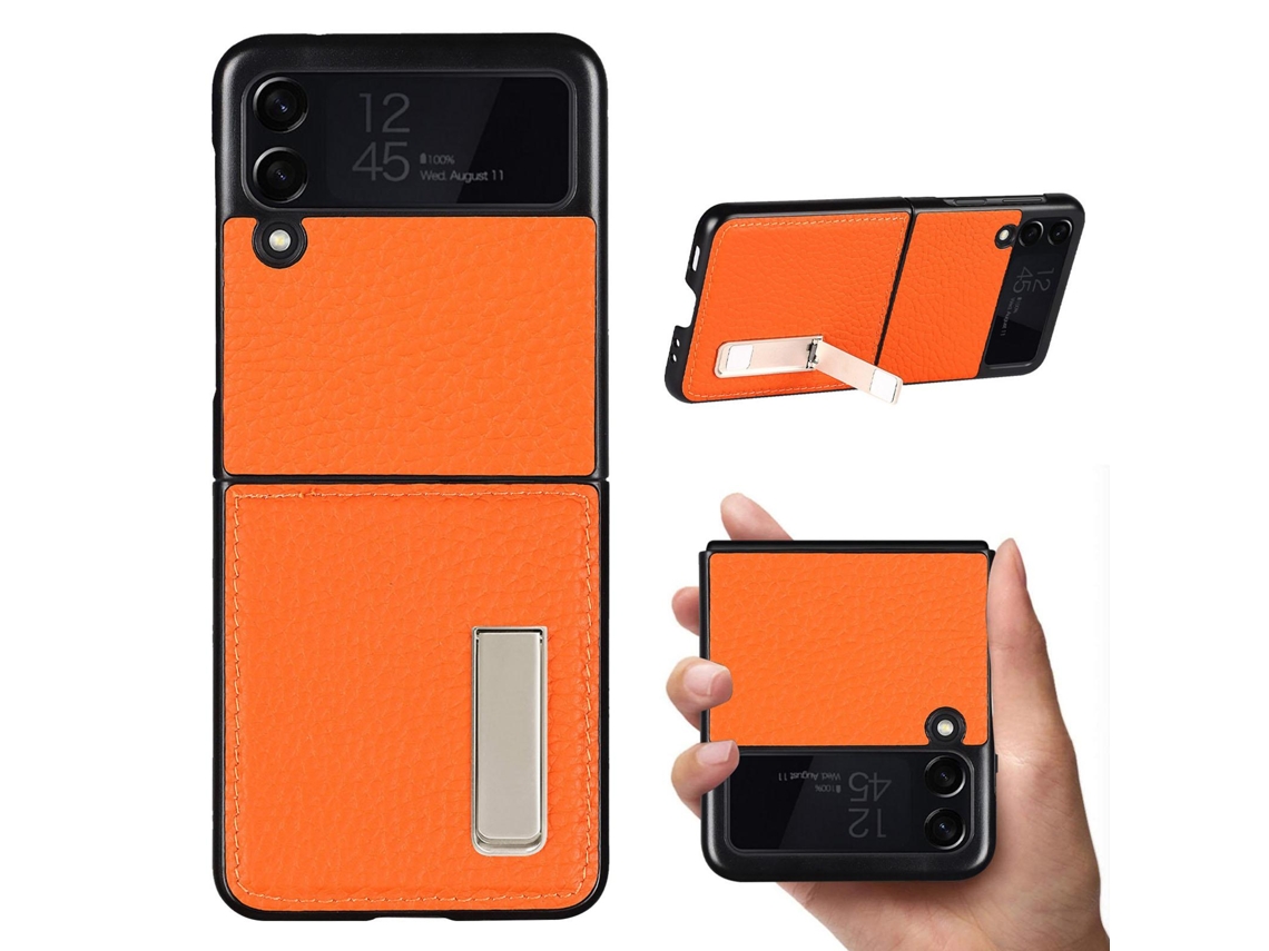 Cubierta Protectora Compatible Con Samsung Galaxy Z Fold 3 Con Soporte Magnético