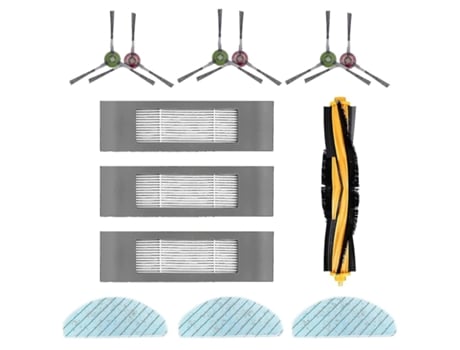 Filtro de cepillo de paño de limpieza para Ecovacs Deebot Ozmo T9 T9 + T9power