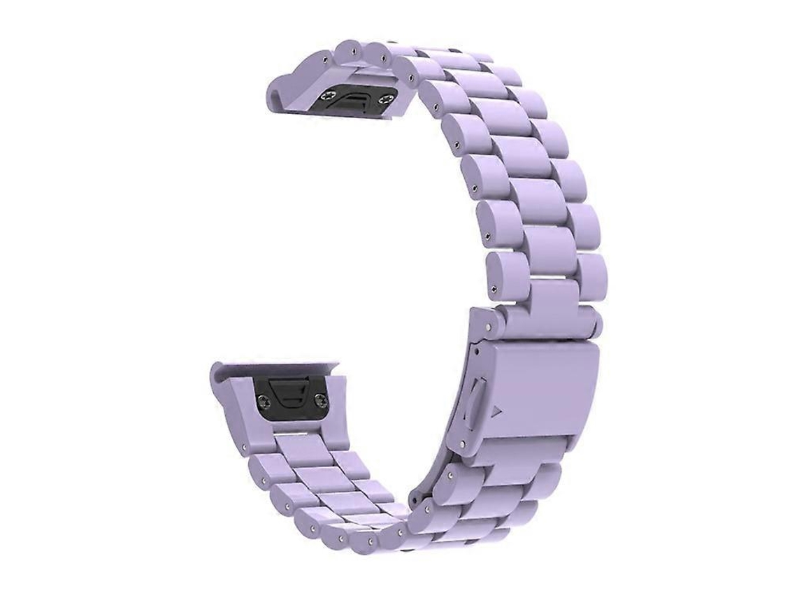 Correa de reloj Quickfit de 22 mm compatible con Garmin Fenix 7 Pro / 7 / 6 Pro / 6 Correa de plástico con tres cuentas Facpoet