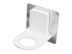 Soporte de pared para gel de ducha sin taladrar y con adhesivo fuerte.