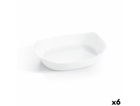 Bandejas de Cocina LUMINARC Smart Cuisine (Blanco - Cristal - 23.5 x 18.2 x 31 cm - 6 Und)
