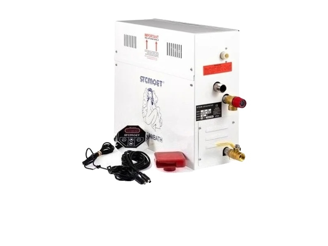 Generador de vapor, control digital, calentamiento rápido, 9 kW 220 V