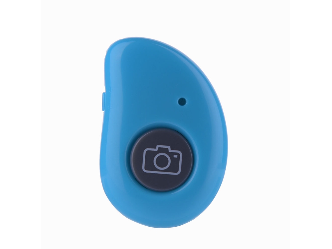 Control Remoto Inalámbrico Bluetooth Led Portátil Mini Para Selfie Y Cámara Color Azul