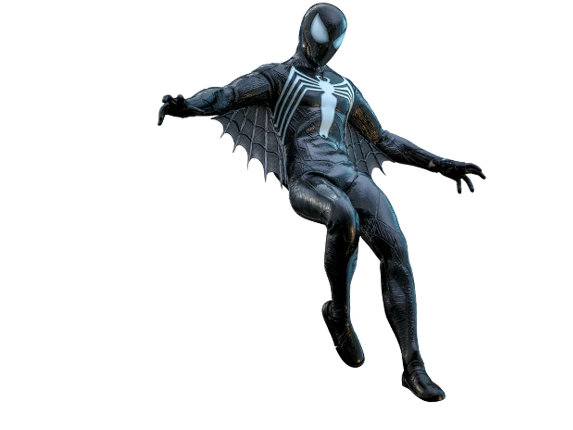 Figura Hot Toys VGM56 - Marvels Spider Man 2 - Peter Parker Black Suit Standard Version