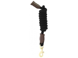 Corda de Chumbo de Amarração de Couro Castanho 2 Mnorton Equestrian