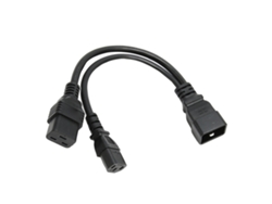Cable De Conversión De Energía De Salida 1 A 2 Compatible Con La Interfaz Iec320