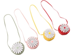 De 4 Minibolsos De Hombro Con Diseño De Margaritas Para Niños Y Niñas, Bolso Ligero Para Bebés.