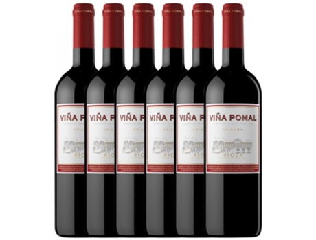 Vino BODEGAS BILBAÍNAS Bodegas Bilbaínas Viña Pomal Tempranillo Rioja Crianza (0.75 L - 6 unidades)