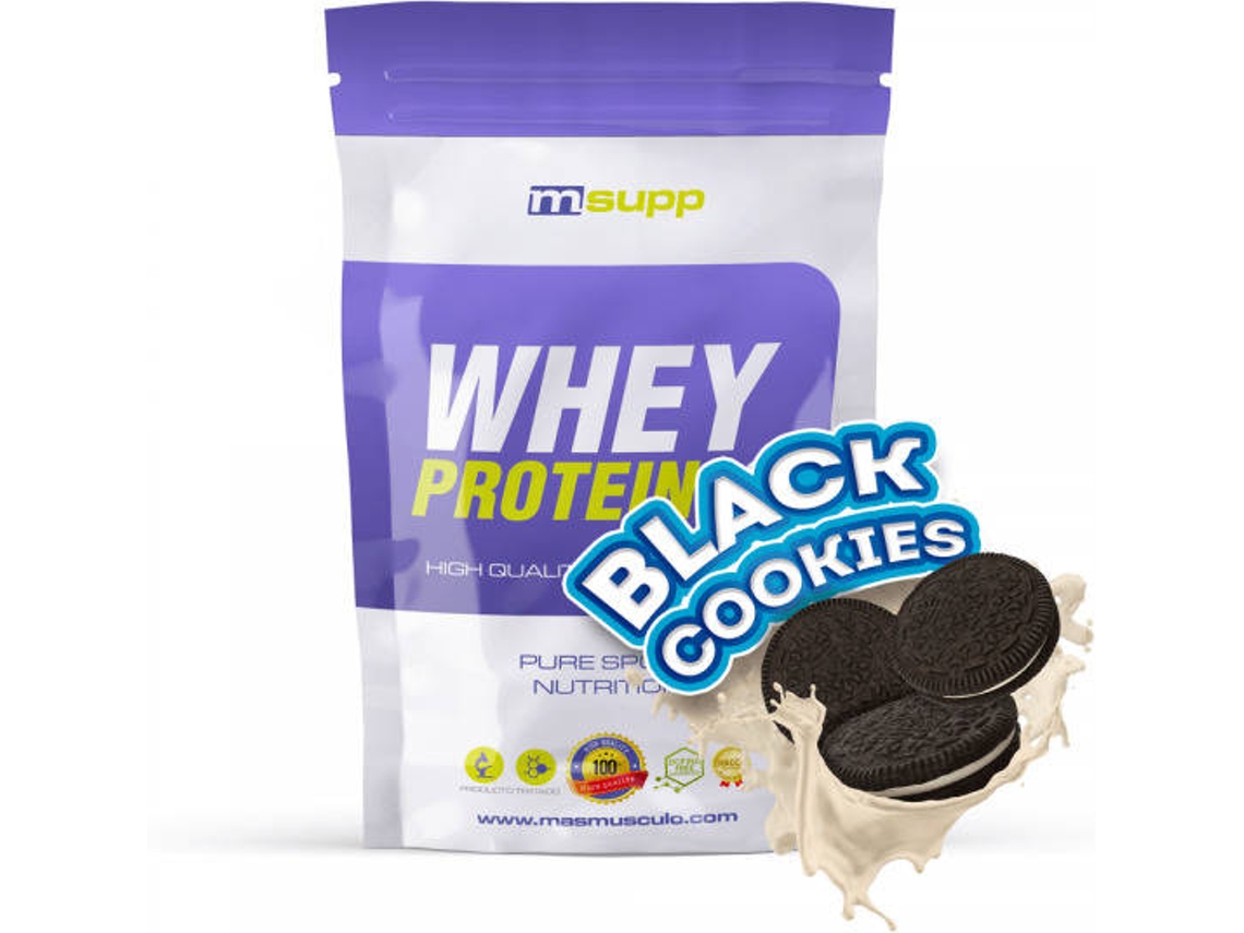 Whey Protein80 - 1kg Black Cookies Masmusculo