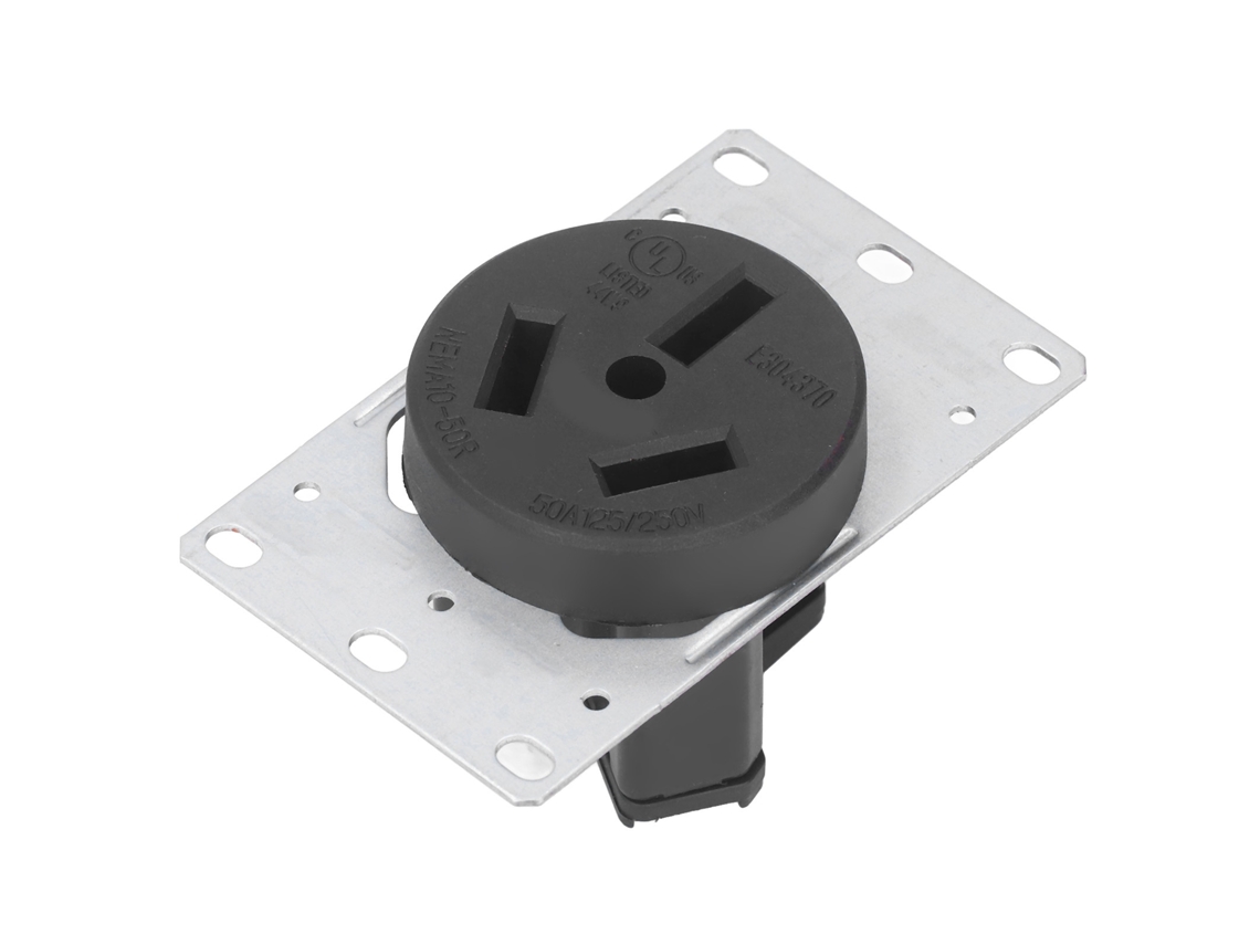 Yncm2026-receptáculo Tomacorriente Estándar Ee.uu. 3 Agujeros 50a 125v 250v Nema 10-50r Para Hogar