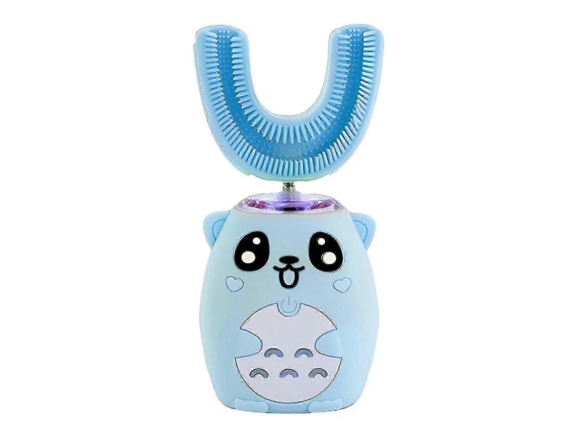 Escova De Dentes Elétrica Infantil Em Formato De U, Recarregável E Portátil, Para Meninos E Meninas (2025)
