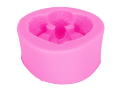 Molde De Silicona Para Manualidades: Pastel, Chocolate, Resina Epoxi, Jabón, Vela - Rosa