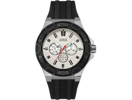 Reloj GUESS W0674G3 Hombre (Silicona - Negro)