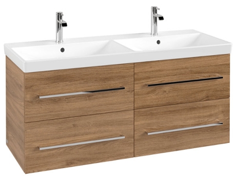 Villeroy &amp Boch Avento tocador A89300 4 cajones ancho 1180mm