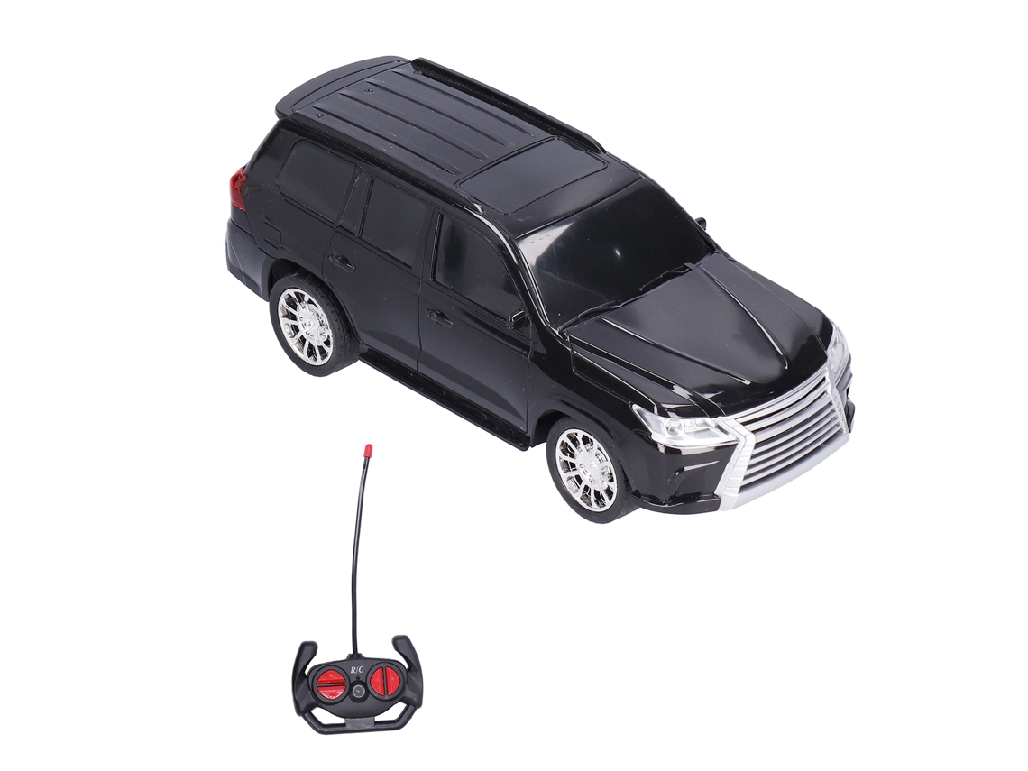 Ats-coche Rc De Control Remoto 1:16 4ch Simulación Alta Modelo De Vehículo Juguete Para Niños Niñas Negro