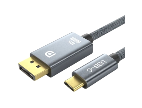 Cable De Displayport 1.4 Para Thunderbolt 4 8K@60Hz 4K@144Hz 32Gbps 2 Metros