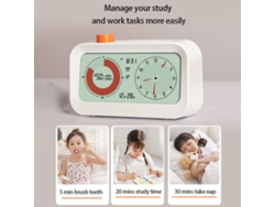Cronómetro Digital Visual Con Alarma, Pantalla De 5 Pulgadas, Función De Cuenta Atrás/temporizador Para La Cocina, El Aula Y El Estudio.