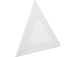 Pizarra Triangular Blanca Para Pintar Sobre Lienzo Y Madera.