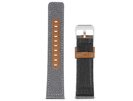 Correa para Smartwatch de Repuesto Universal para Samsung 20 mm Gris