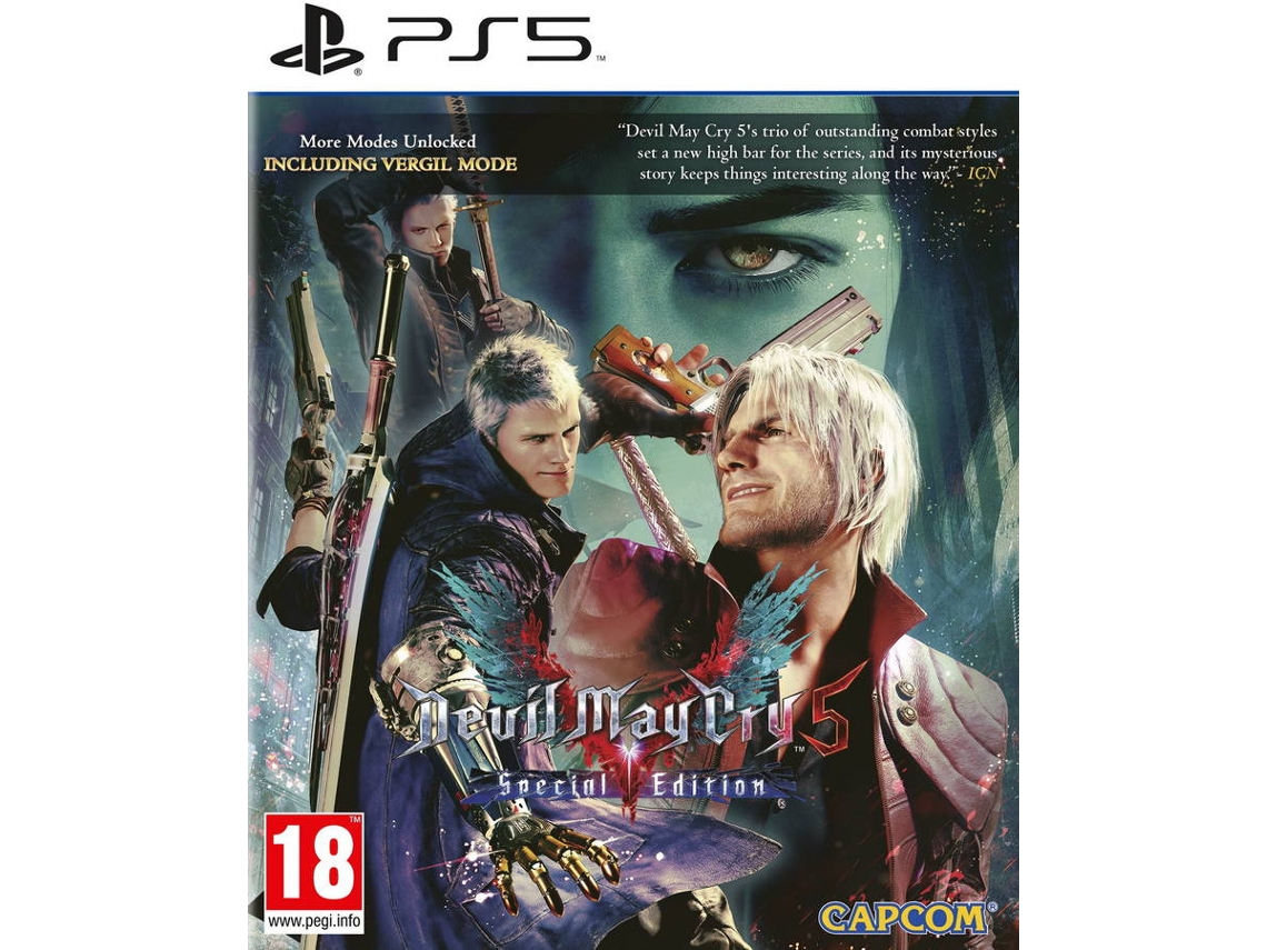 JG. PS5 DEVIL MAY CRY 5 SPECIAL EDITION