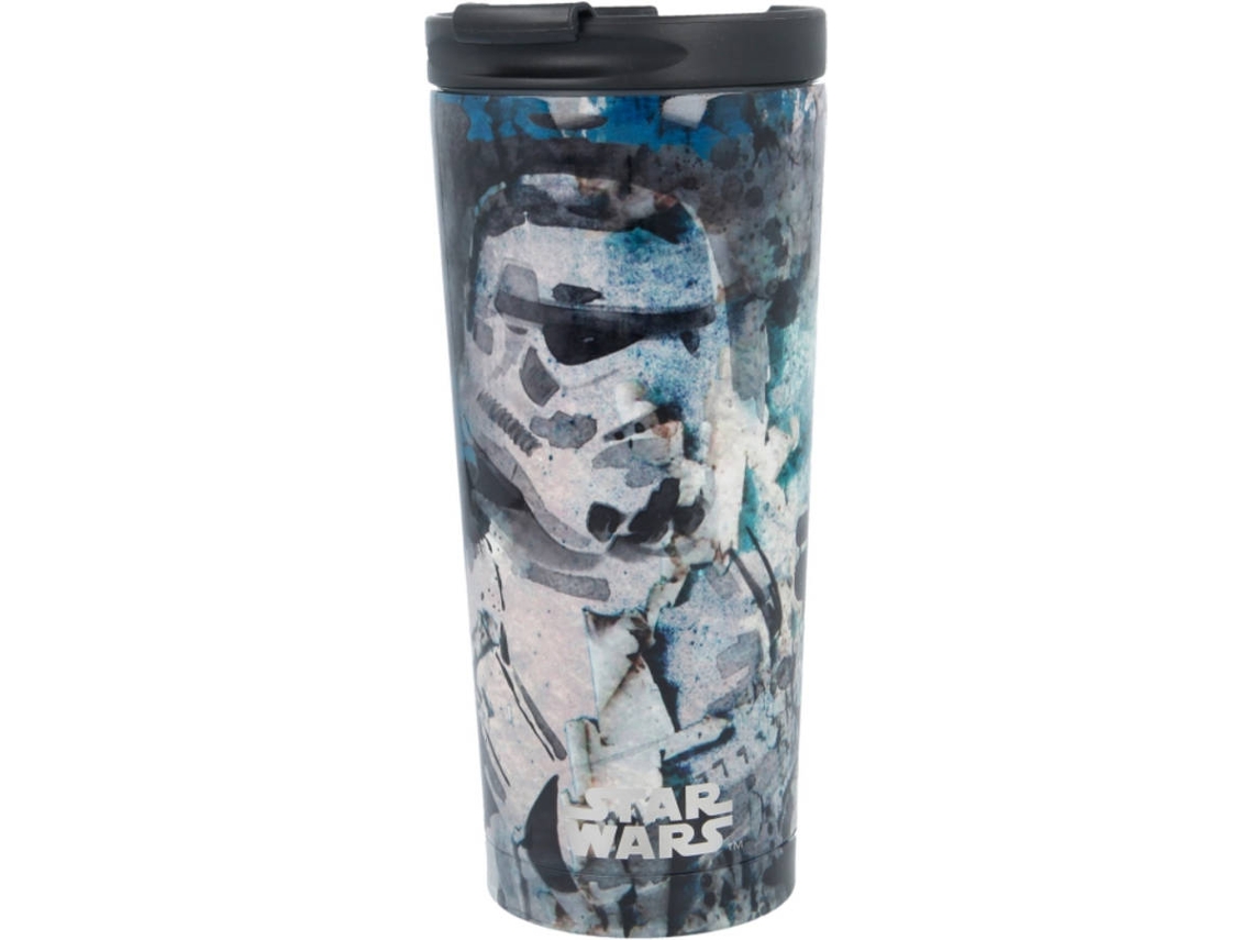 Termo STAR WARS (Negro - Acero Inoxidable)