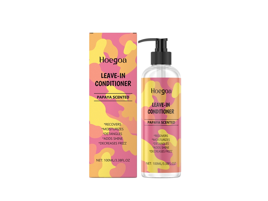Acondicionador sin enjuague nutritivo con nutrición extra para el cabello.