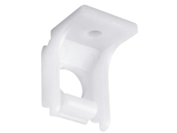 Estribo perfil para riel p-909 blanco (caja 50 unidades)