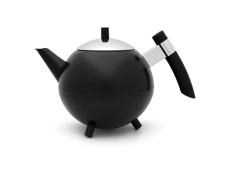 Chaleira Inoxidável Teapot Meteor 1.2L Prateadobredemeijer