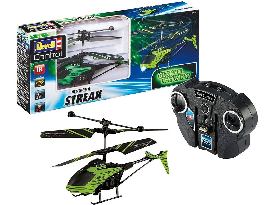 Helicóptero REVELL streak luminoso (Edad Minima: 8 años)