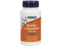 Complemento Alimentar NOW FOODS NOW FOODS Acetyl L Carnitine 500 mg Veggie