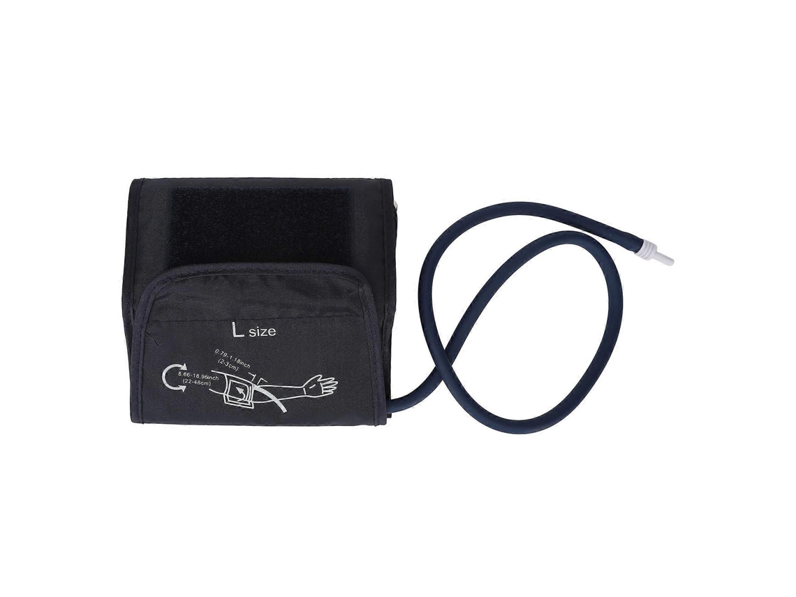 Brazalete para medir la presión arterial con conector, accesorios para monitor de presión arterial, banda extensible de 8.7 a 18.9 pulgadas Brin GOKOCO