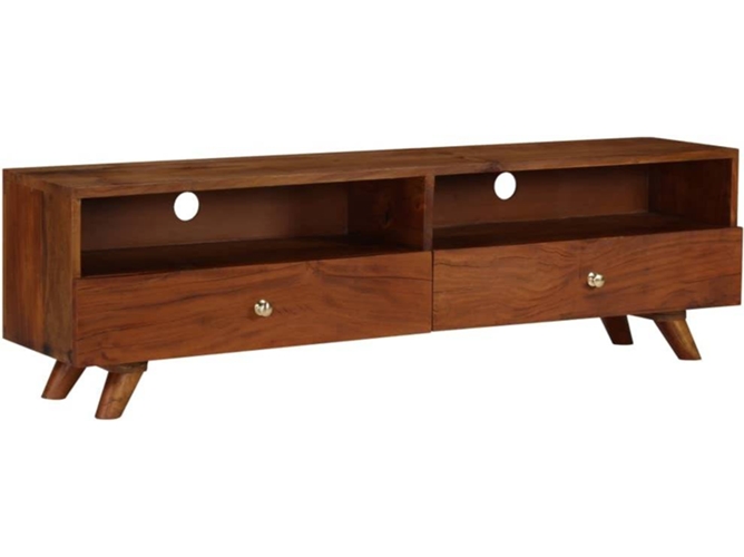 Mueble para la televisión VIDAXL Marrón Madera (140x30x40 cm)