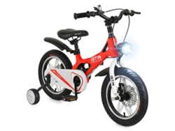 Bicicleta Byox Gtr 14'' para Crianças com Quadro em Magnésio e Travões de Disco Red MONI