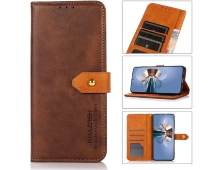 Funda Sony Xperia 5 III 5G HFS-HOUSE Golden Marrón