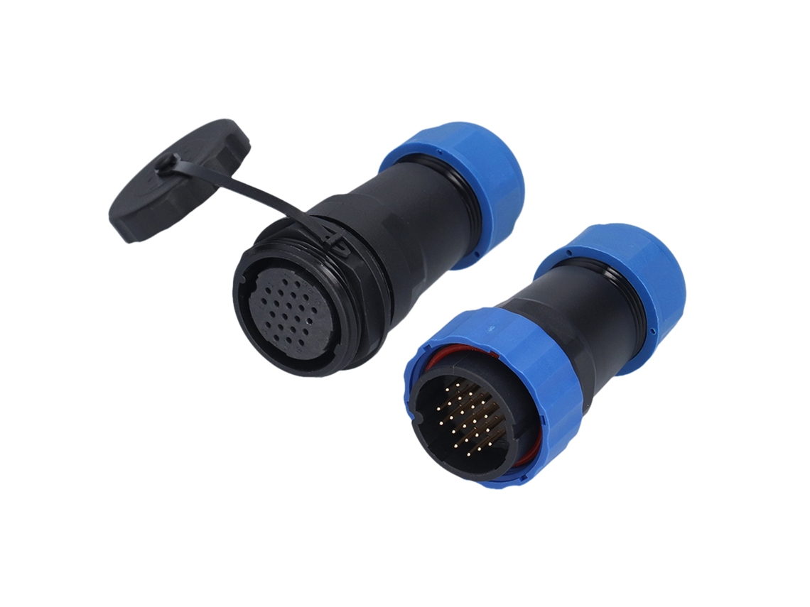 Yncm2026-conector De Aviación Emparejado Hembra-macho Ip68 Impermeable 250v 5a Sp28 Plug Socket