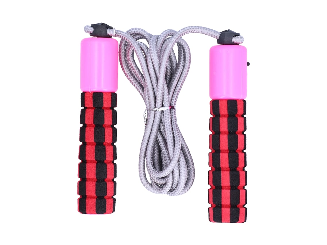 Vlrla-2026cuerda De Saltar Unisex Con Contador Electrónico Ajustable Para Ejercicio Rojo