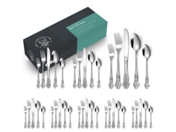 Conjunto de Talheres de Aço Inoxidável 40 Peças GERTIZ