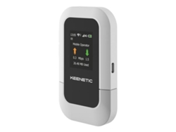 Enrutador inalámbrico de banda única 4G, color negro y gris, Keenetic (2,4 GHz)
